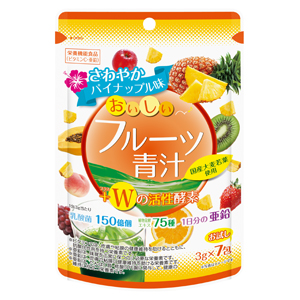 おいしいフルーツ青汁 Wの活性酵素 7包 株式会社ユーワ 青汁 健康食品 サプリメント